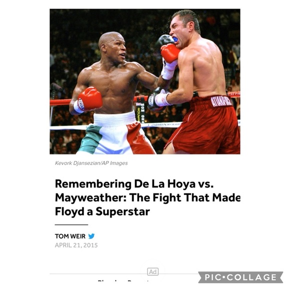 Rare 2007 HBO Boxing Navy De La Hoya Mayweather 24/7 Hat OS - Picture 7 of 8